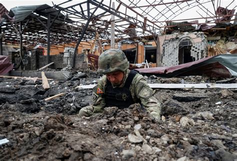 Russia obliterates front.